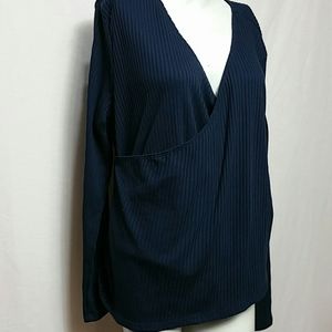 Regna New  Size 2XL Fitted Long Sleeve Knit top